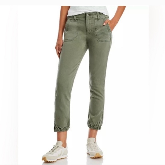 PAIGE Pants - PAIGE Mayslie Jogger in Vintage Ivy Green Size 28